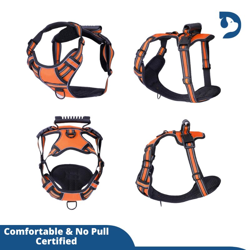 Breathable Reflective No-Pull Dog Harness