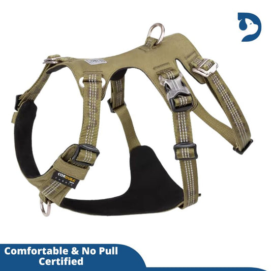 TRUELOVE Pet Harness with Handle 5 Point Adjustable Escape Proof